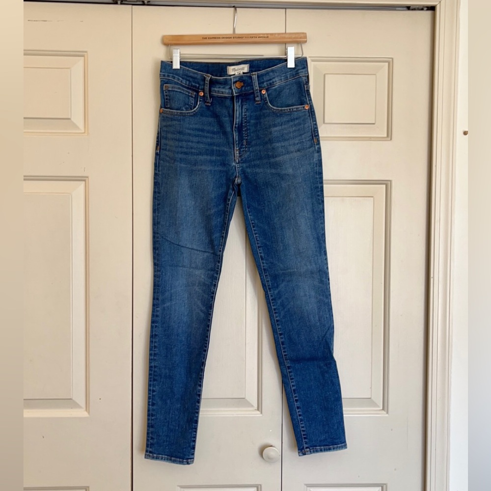 Madewell Mid Rise Skinny Jeans, Size 27
